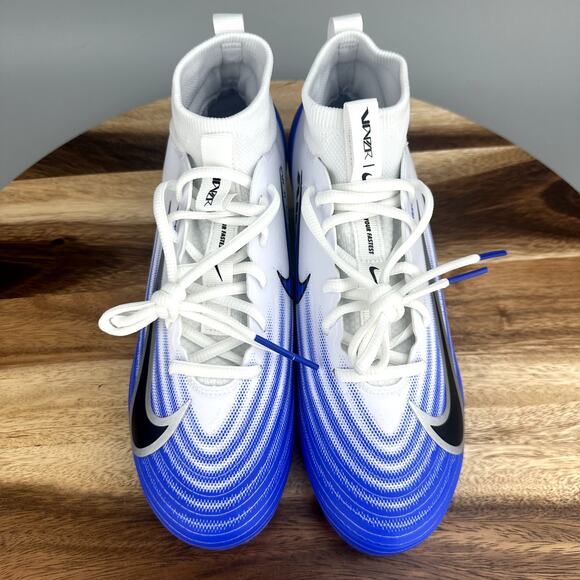 Nike Zoom Air Vapor Pro 1 Cleats White Racer Blue Men\'s Size 9 FB3298-101 main image 6